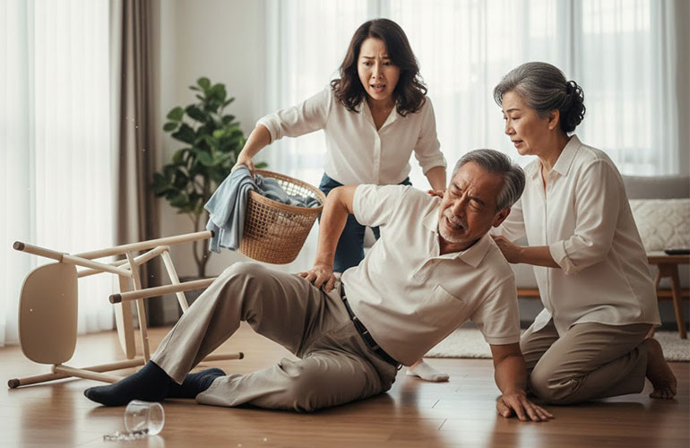 3. Frequent Falls and Safety Risks