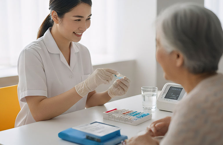 4. Medication Management and Health Monitoring
